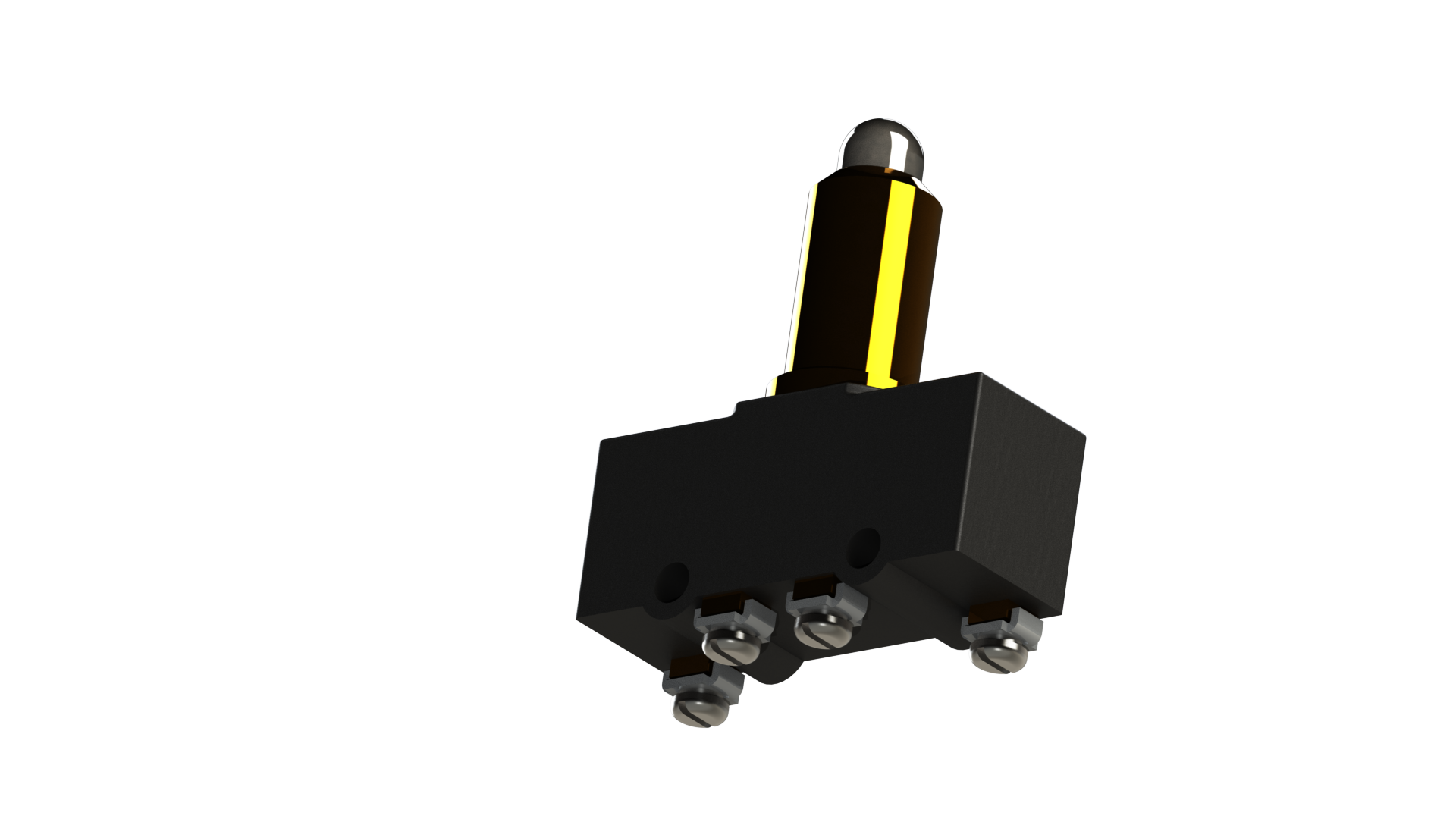 3D модель Микропереключатель МП1104