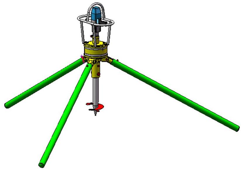 3D модель Электрокрут ЭК-3.00.000СБ