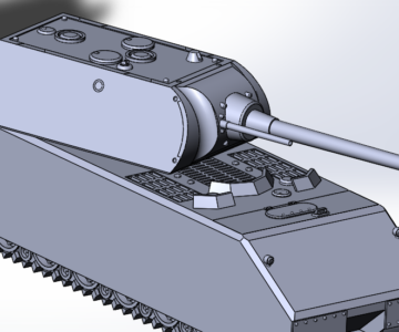 3D модель Танк MAUS