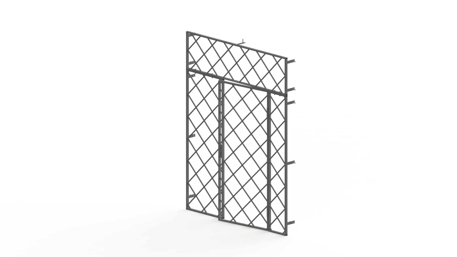 3D модель Перегородка в тамбур