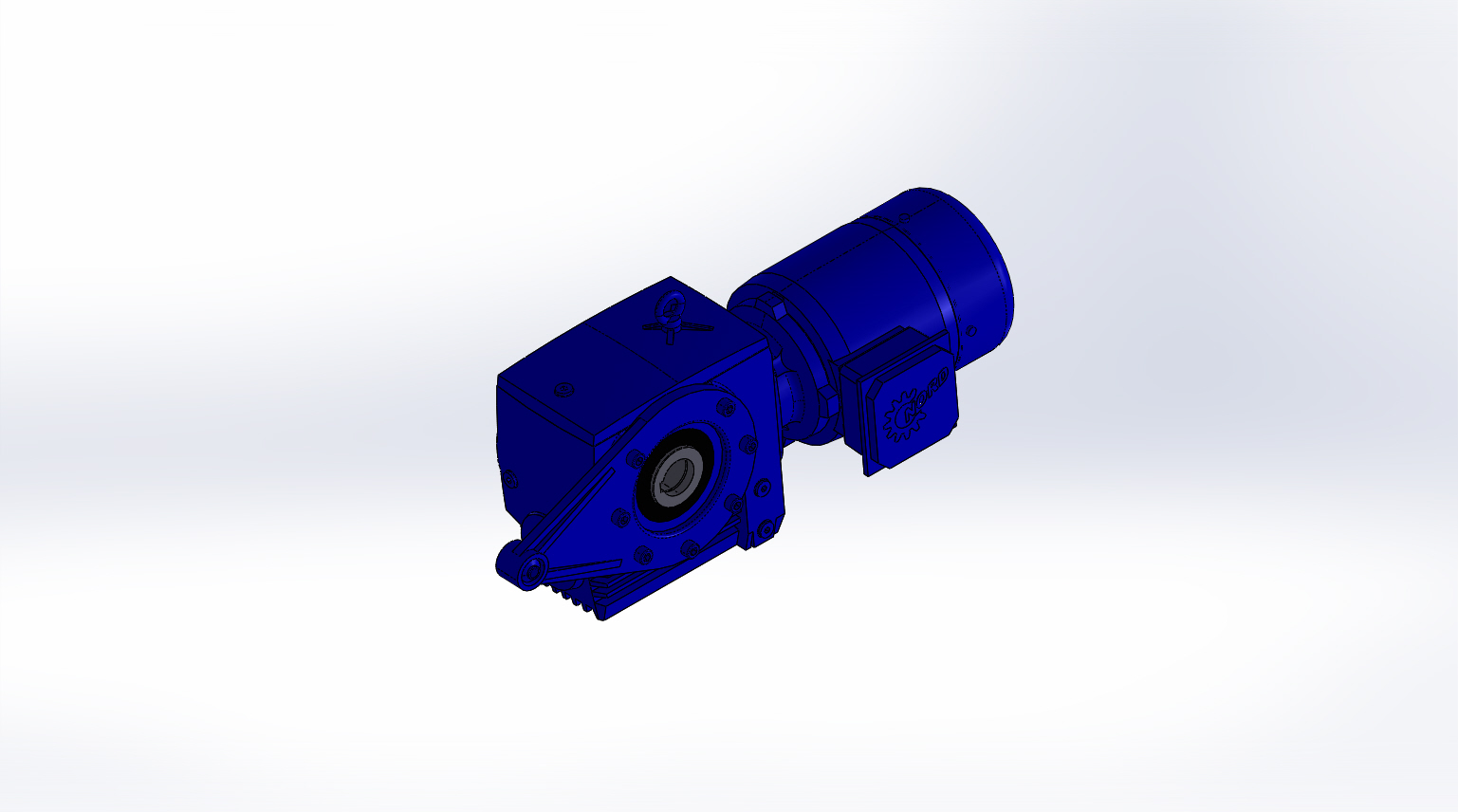 3D модель Мотор-редуктор SK32100AZD-80L