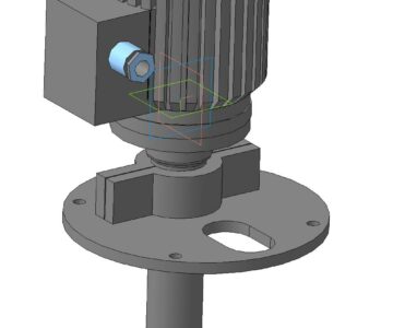 3D модель Помпа П-25М