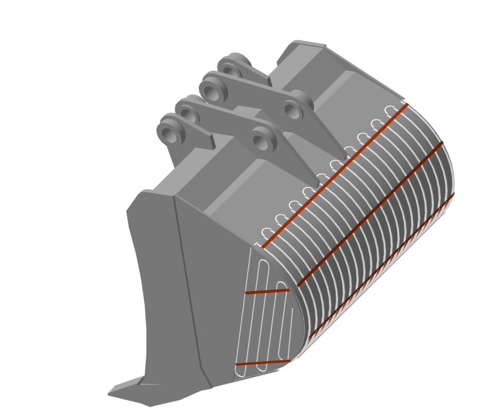 3D модель Ковш с нагревателем