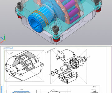 3D модель Муфта цепная d=40