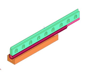 3D модель Пуансонон к листогобу перенастраиваемый