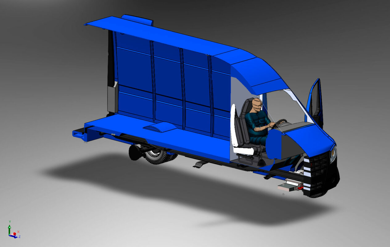 3D модель Газель Next