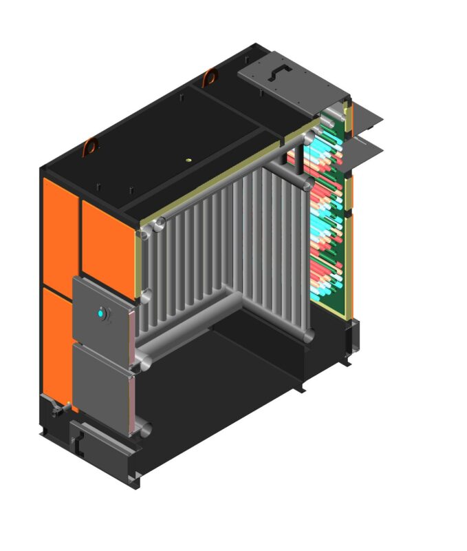 3D модель Котел водогрейный КВТС-0.2
