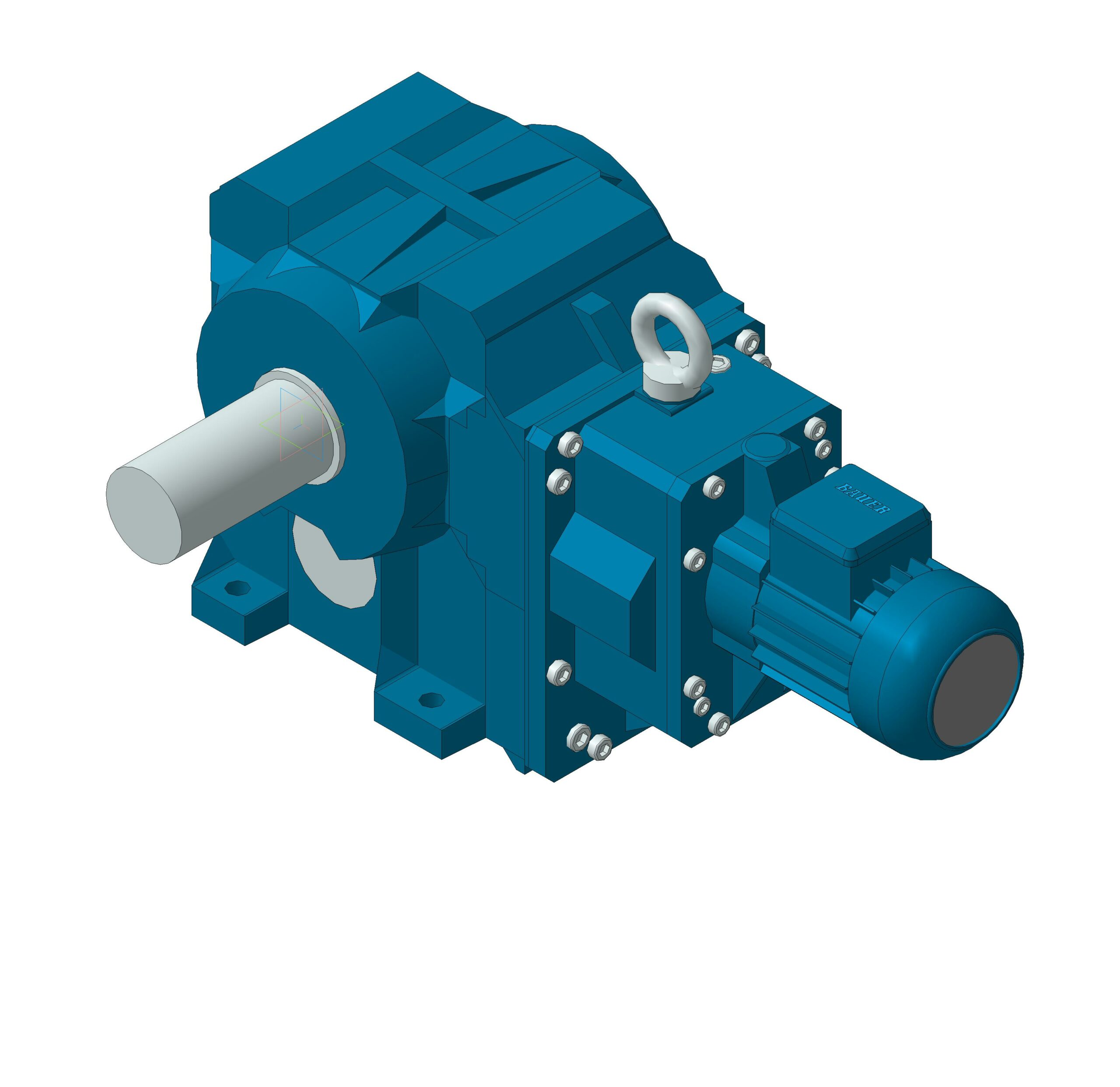 3D модель Редуктор Bauer BK70Z-11UID08XA4IHT2-SP