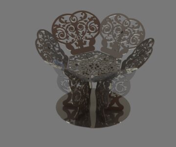 3D модель Ваза из листового металла