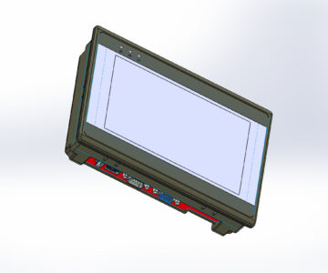 3D модель Панель оператора eMT3070B WEINTEK