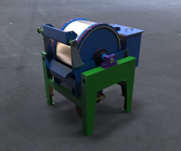 3D модель Магнитный сепаратор ПБМ 90/60