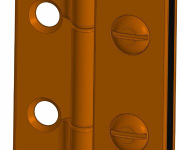 3D модель Петля для стеклянной дверцы