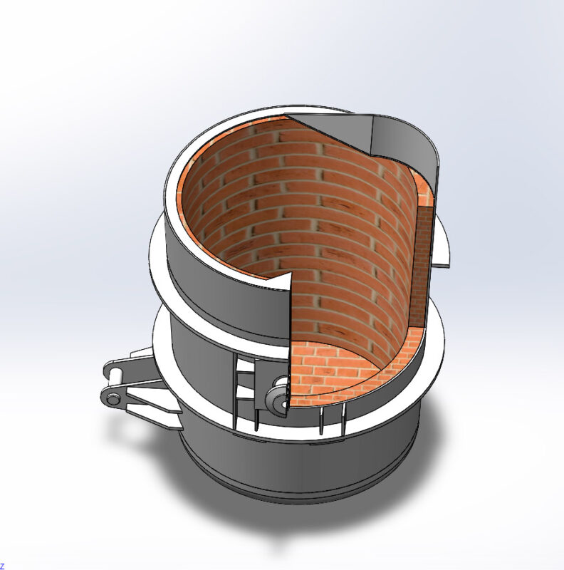 3D модель Ковш для чугуна вместимостью 95 т
