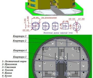 3D модель Корпус, который может построить мобильный строительный принтер