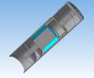 3D модель Датчик спектрального анализа водушной смеси
