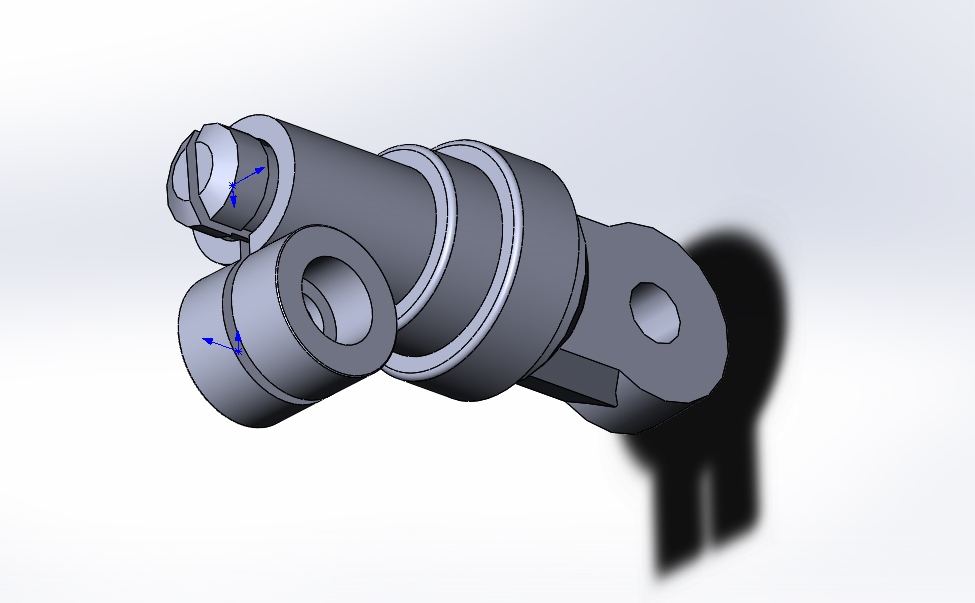 3D модель Крепление для лампы Camelion KD - 017A для печати на 3D принтере