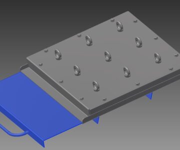 3D модель Магнитный сепаратор - подвесной железоотделитель
