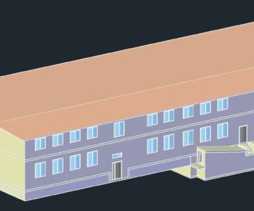 3D модель Дом культуры 3D