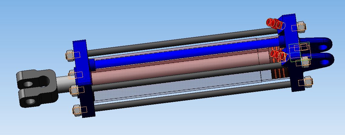 3D модель Цилиндр Ц100