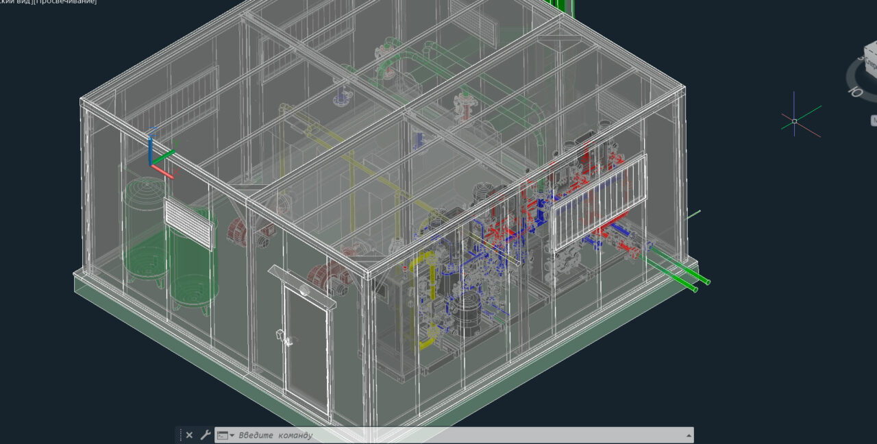 3D модель 3D модель котельной