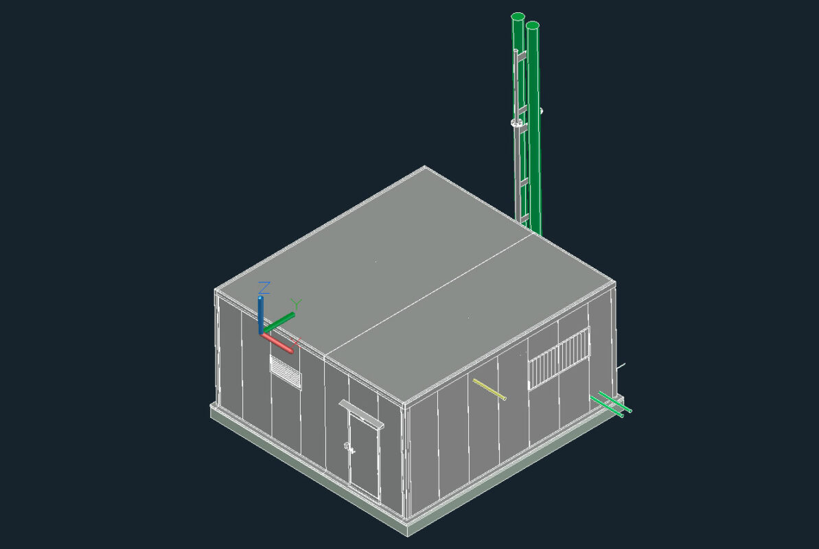 3D модель 3D модель котельной
