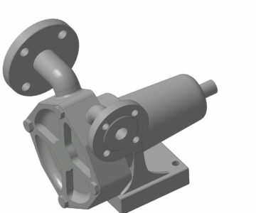 3D модель Насос ФД-150