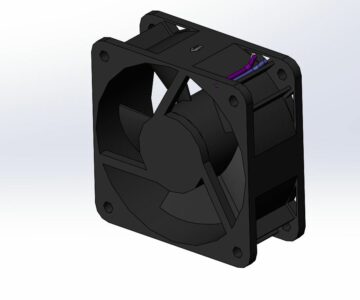 3D модель Вентилятор Ebm-papst 622 HH