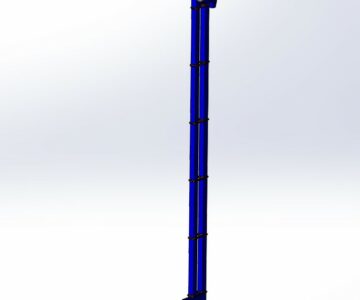 3D модель Нория h=10м 3D