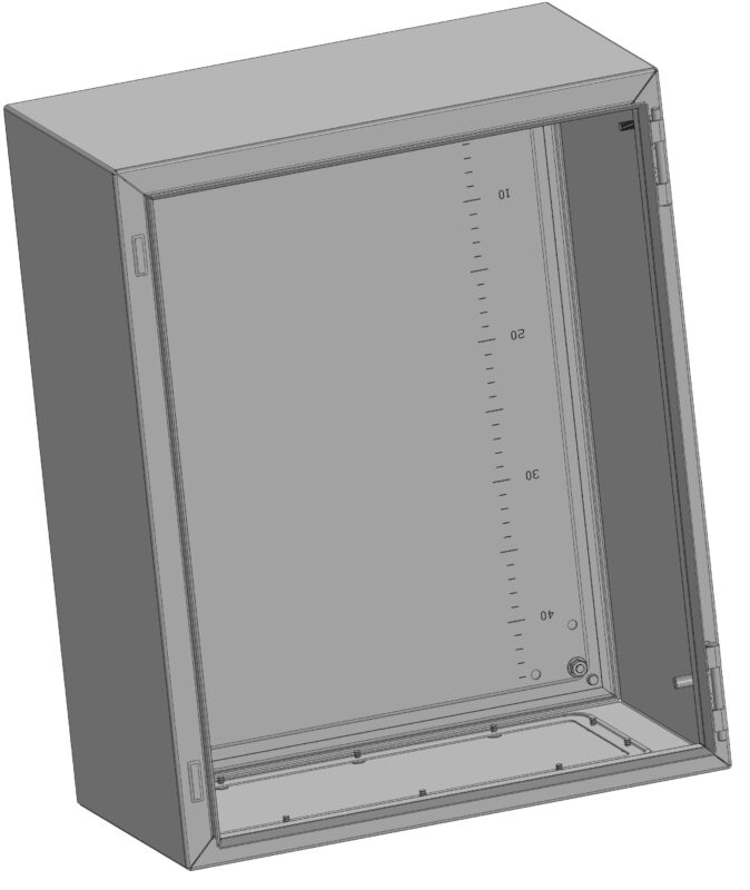 3D модель Шкаф ДКС 400х248х503