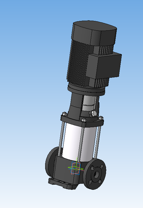 3D модель Насос GRUNDFOS CR 3-11 и изделия СТ-12.12.2018