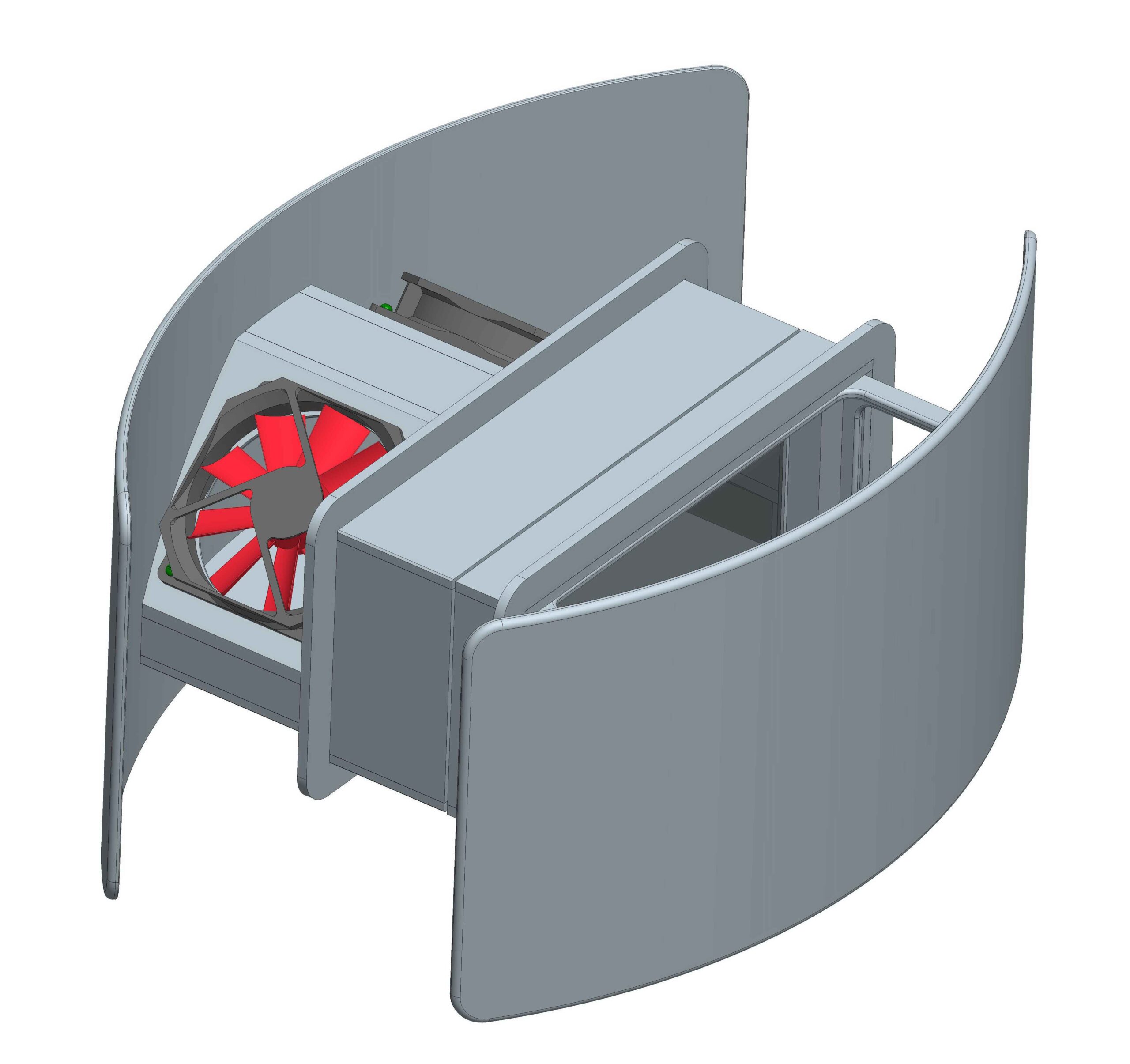 3D модель Устройство межкомнатной вентиляции