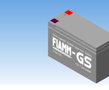 3D модель Аккумулятор FIAMM FG 20721