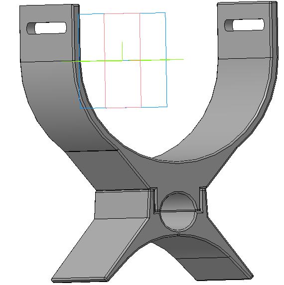 3D модель Подлокотник металлоискателя ACE