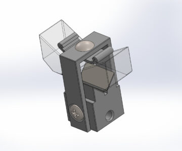 3D модель Узел крепления призмы Ак-0