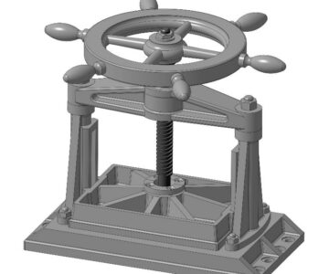 3D модель Винтовой пресс БМС311.008014