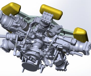 3D модель Втулка несущего винта Ми-8 (Ми-17) одной моделью