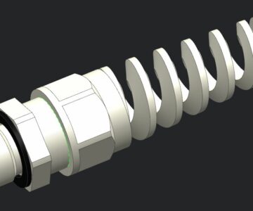 3D модель Ввод кабельный MGB16