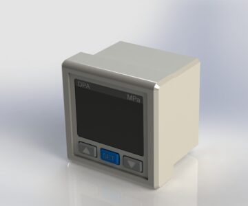 3D модель Датчик давления с индикатором  DPA-10М