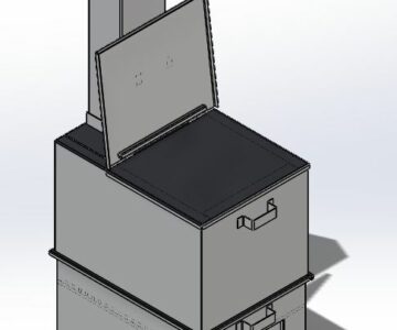 3D модель Печь мусоросжигательная