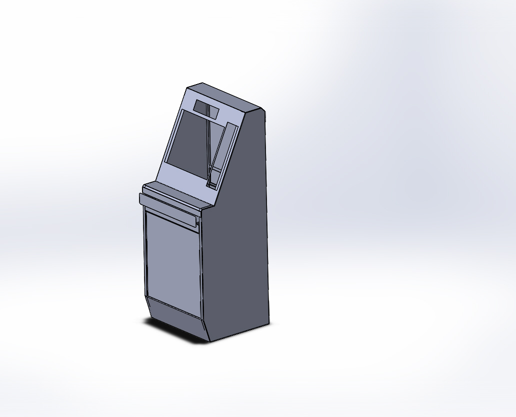 3D модель Корпус стойки для станка ЧПУ