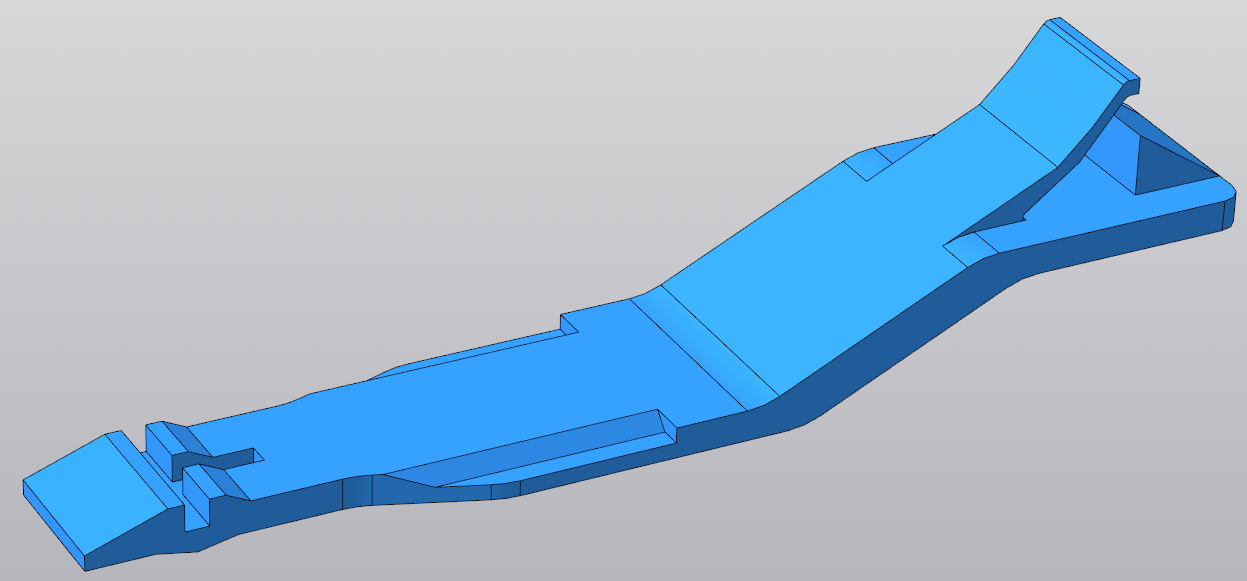 3D модель Кронштейн фары Ford Focus 2