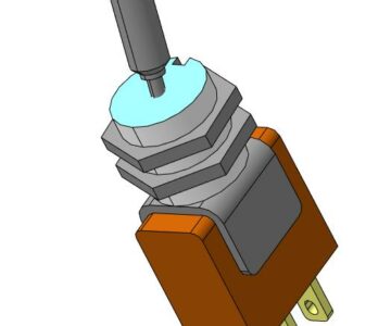3D модель Тумблер ПТ57-2 АГ0.360.053