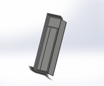 3D модель Сейф оружейный 1500х300х250