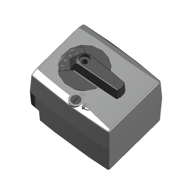 3D модель Сервопривод Meibes ME 66341