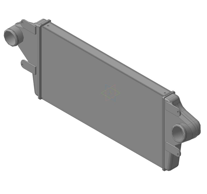 3D модель Охладитель наддувочного воздуха ЛР33081.1172012