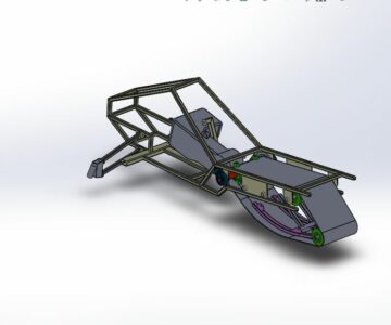 3D модель Детский снегоход