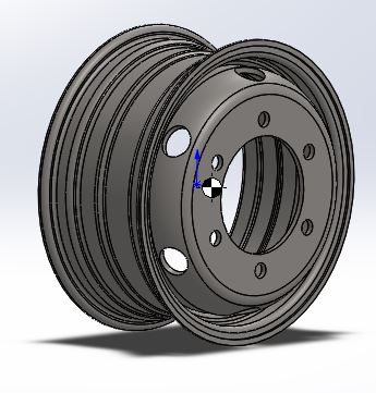 3D модель Диск ЗИЛ-5301