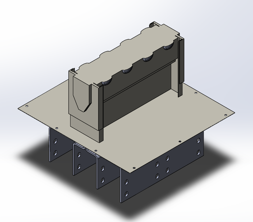 3D модель Canalis KTA Прямой вводной блок 4000 А