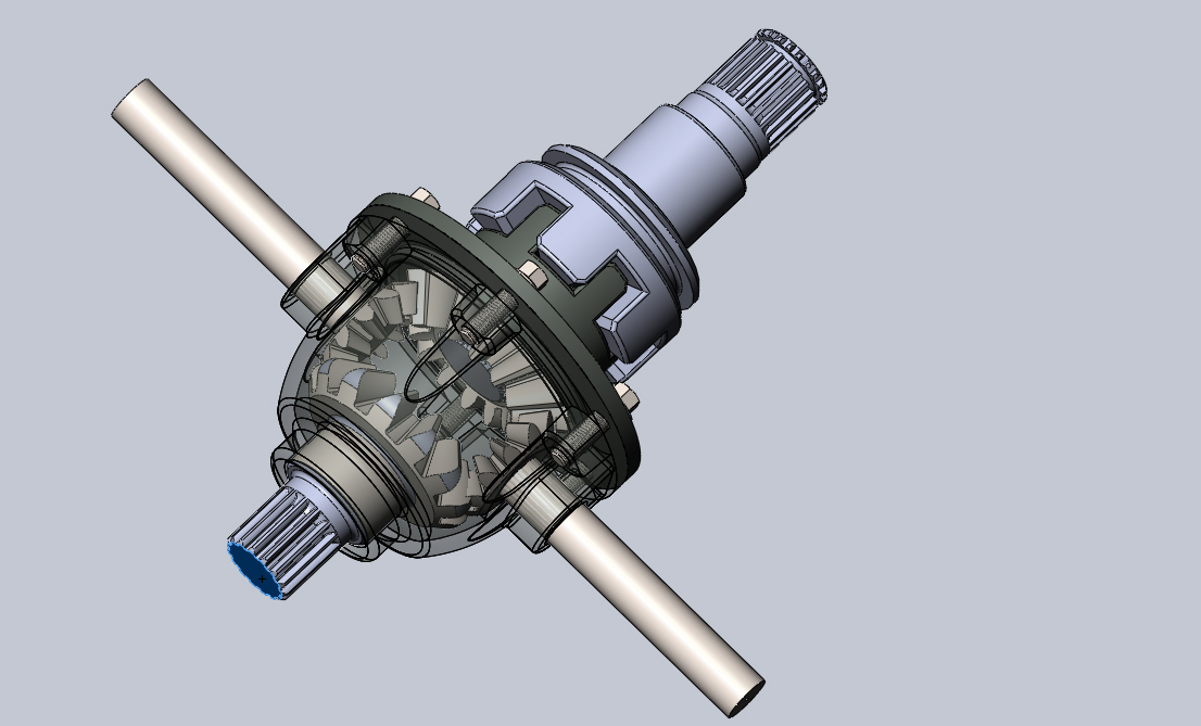 3D модель Дифференциал ГАЗ-53