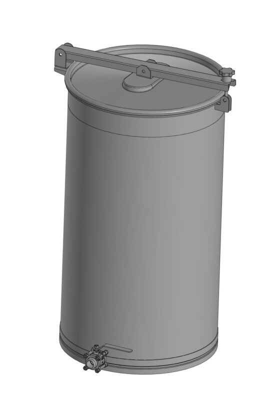 3D модель Бидон 150л